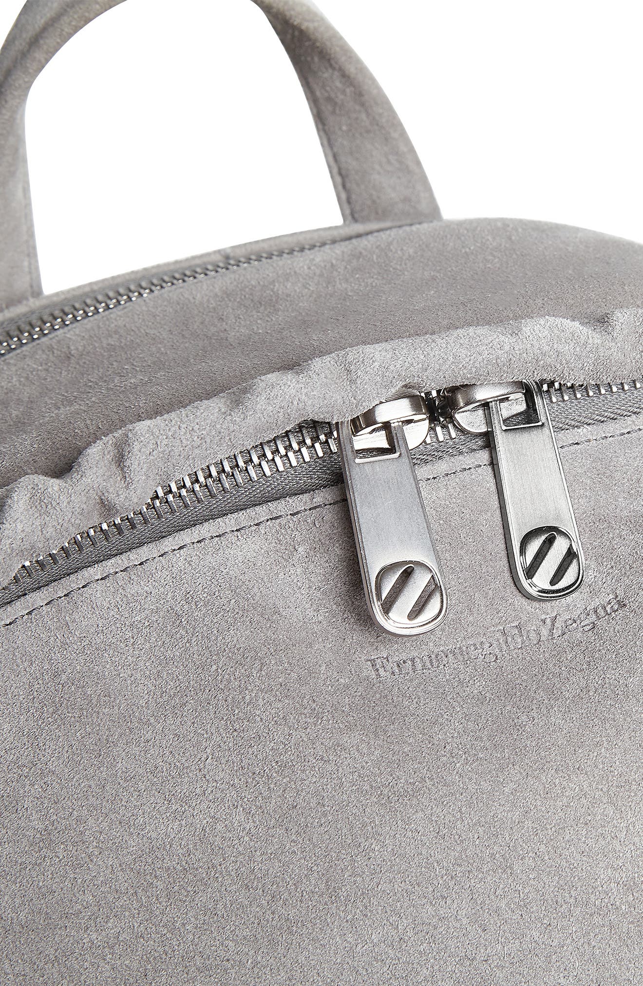 ZEGNA Suede Backpack, Alternate, color, 
