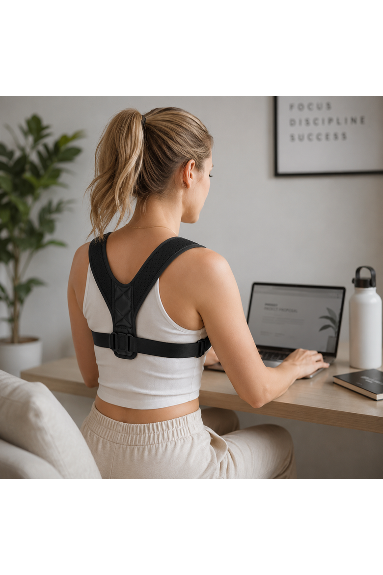 Shiatsu Neck Massager & Posture Corrector, Alternate, color, Black