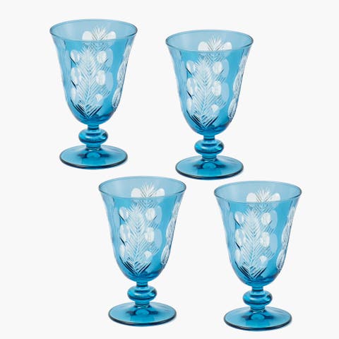 Engraved Wine Glasses (Set of 4)