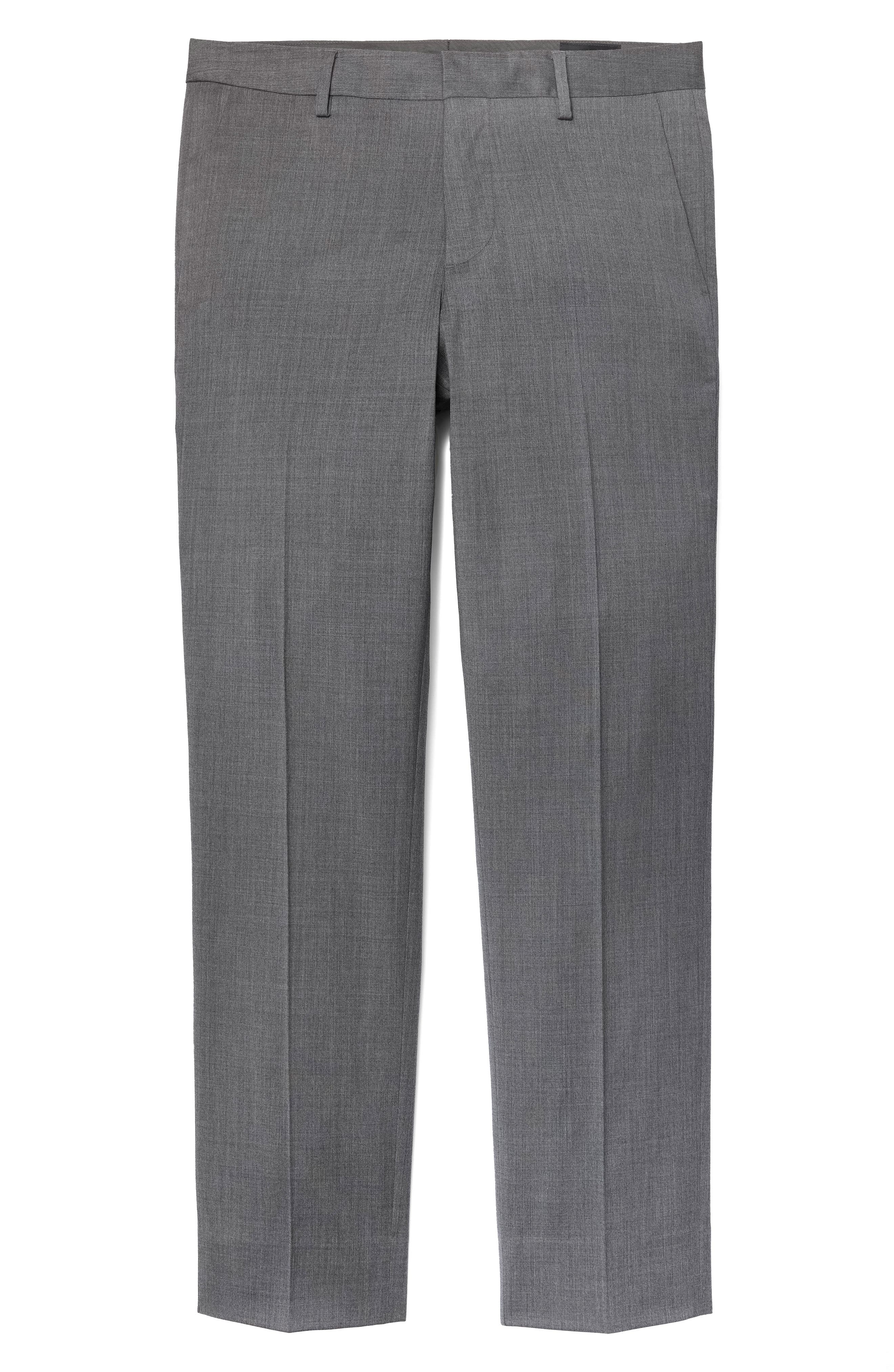 Jetsetter Flat Front Stretch Wool Dress Pants - image 2