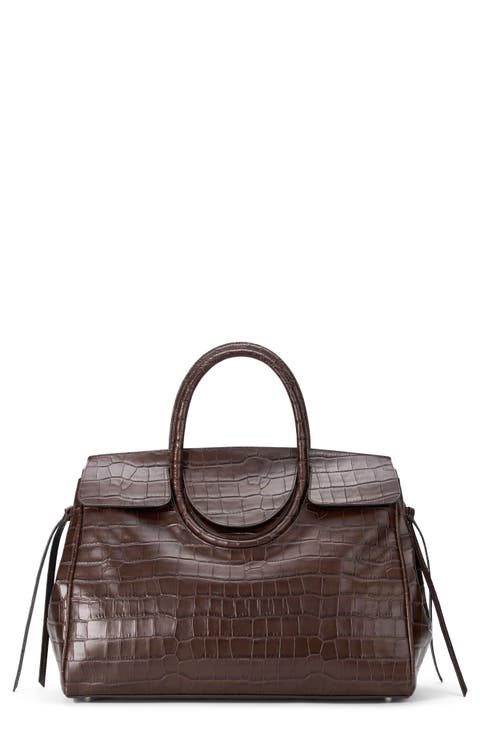 Maude Leather Carryall Bag