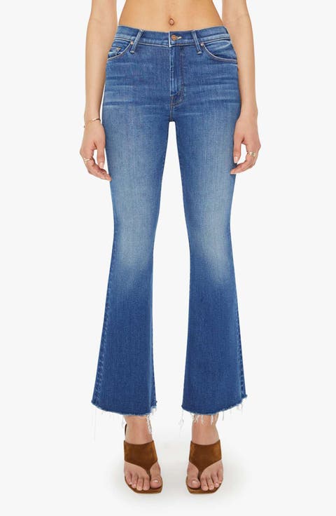 The Weekend Fray Hem Bootcut Jeans