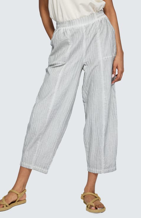 Anouk Garment-Dyed O-Shape Pants