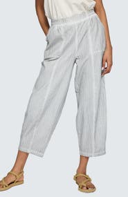 LUUKAA Anouk Garment-Dyed O-Shape Pants