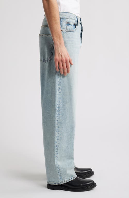 Frame Baggy Fit Jeans In Centinela Blue In Centinela