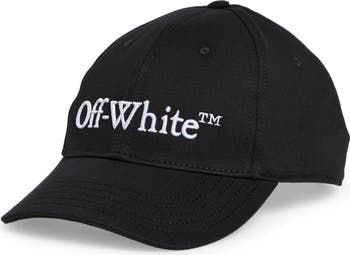 【関税＆送料込み】Off-White Bookish Logo-Embroidered Hat Off-White Bookish Embroidered Logo Baseball Cap | Nordstrom