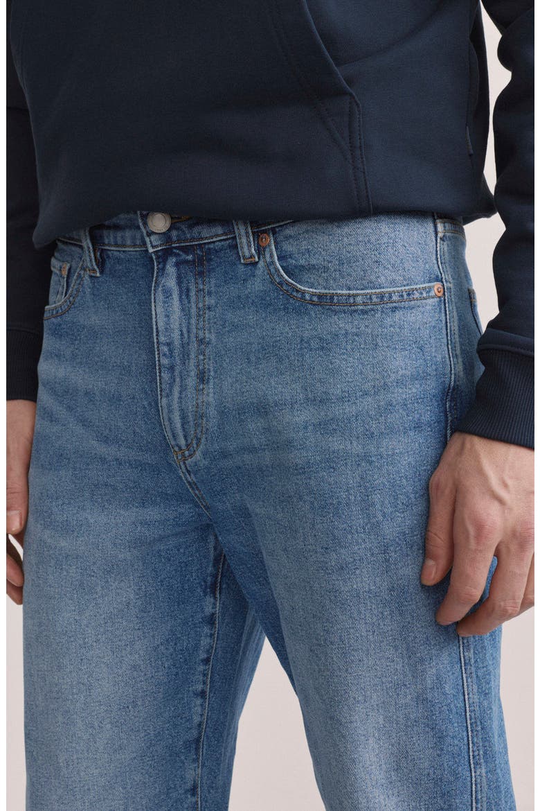 Chris Modern Straight Leg Jeans, Alternate, color, STONECUT