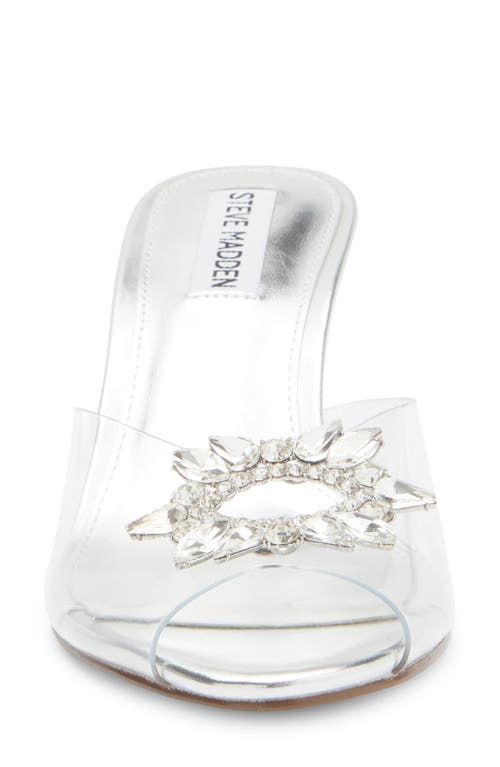 Shop Steve Madden Reagan Sandal In Silver