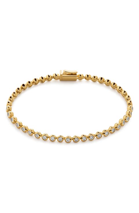 Lab-Grown Diamond Tennis Bracelet