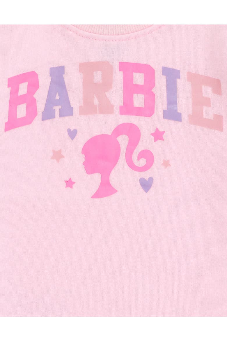 Faux Fur Pullover Sweatshirt, Alternate, color, Pastel Pink