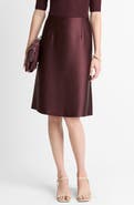 Vince Pebbled Satin Skirt