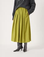 Hush Ivy Pleated Air Flow Midi Skirt