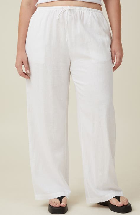 Women s White Wide Leg Pants Nordstrom