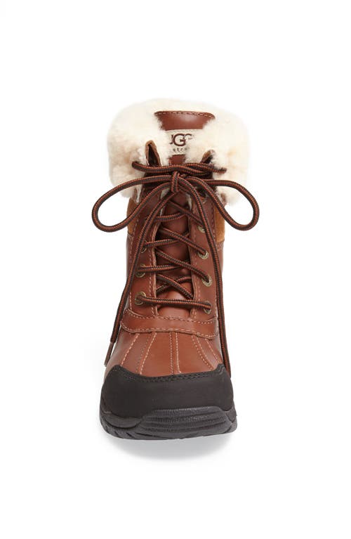 Ugg Men's Butte Waterproof Leather Cuffed Boots
