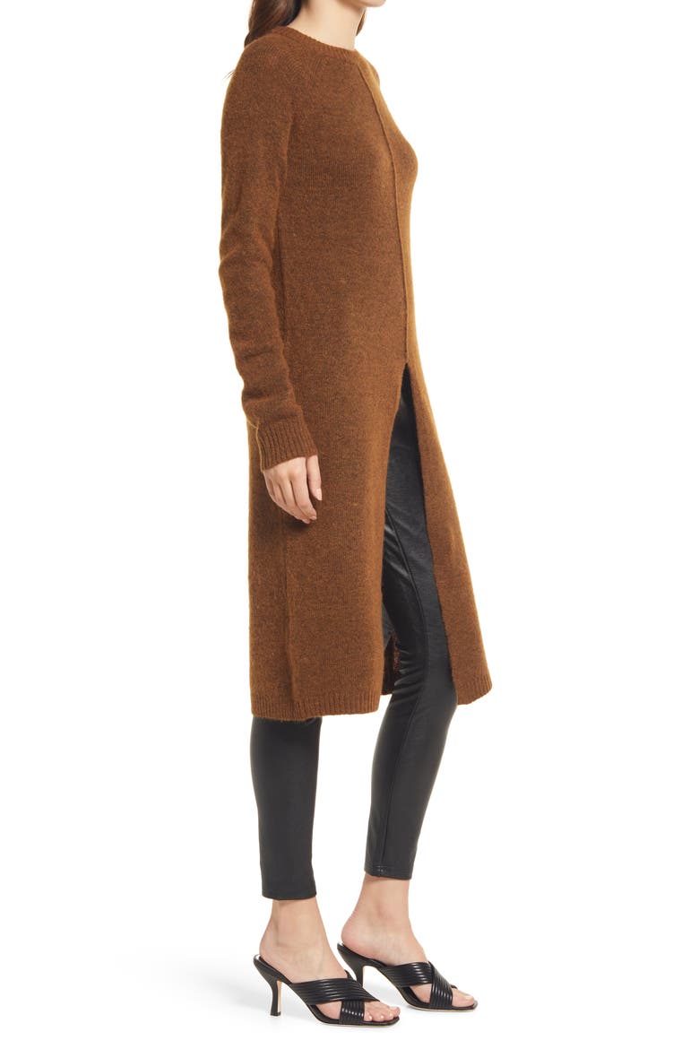 Long Sleeve Sweater Dress, Alternate, color, EMPERADOR