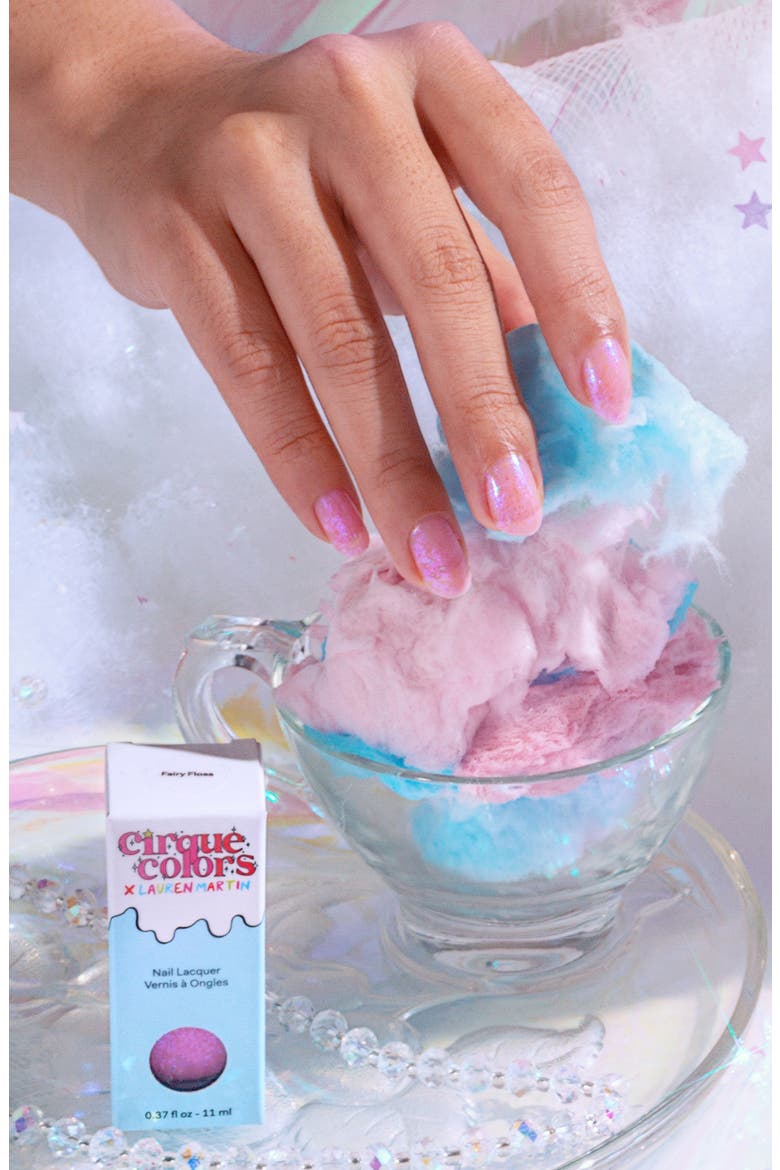 Iridescent Nail Polish, Alternate, color, FAIRY FLOSS
