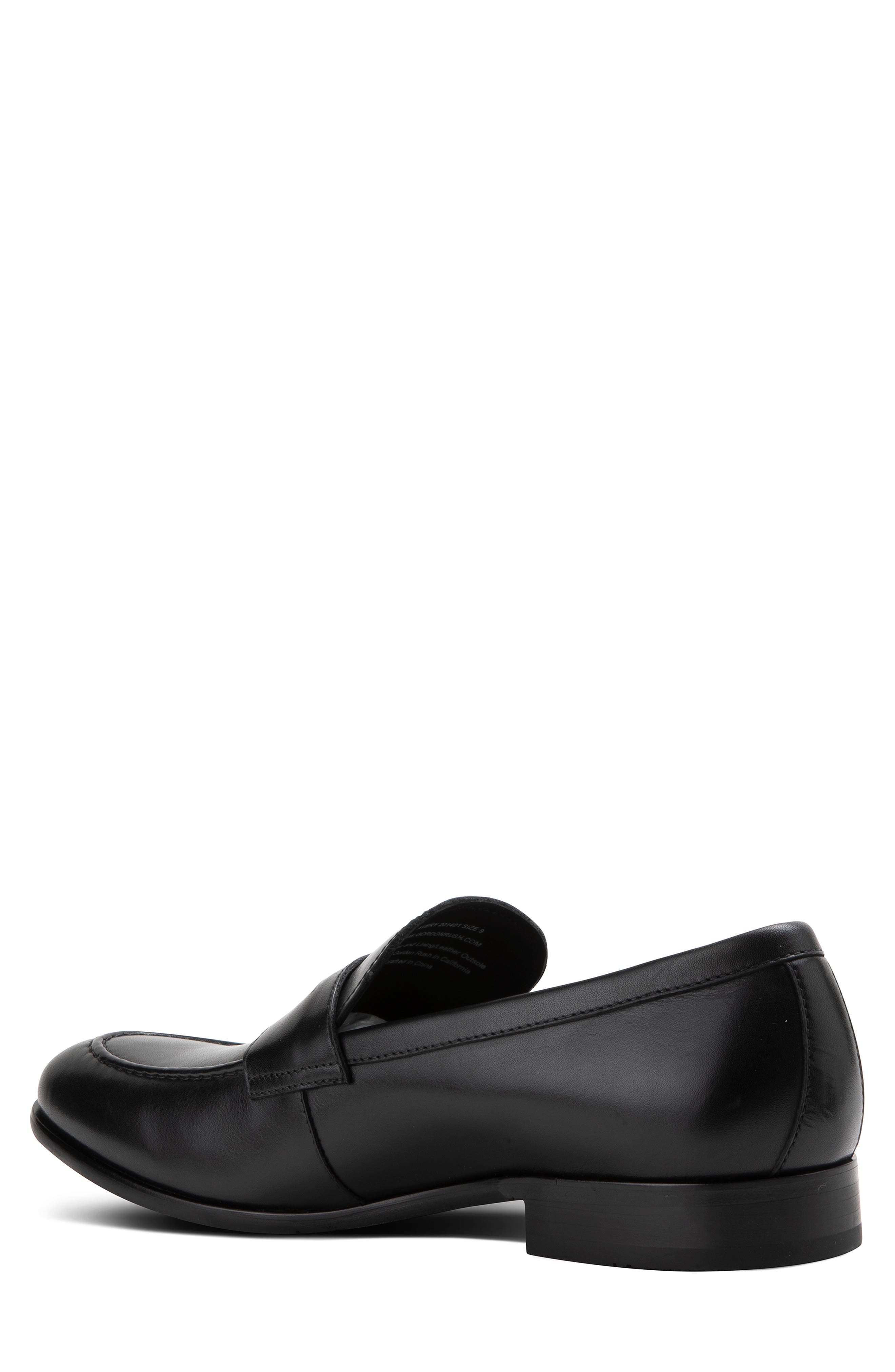 Gordon Rush Avery Penny Loafer, Alternate, color, Black