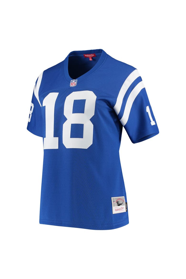 Women's Mitchell & Ness Peyton Manning Royal Indianapolis Colts 1998 Legacy Replica Jersey, Alternate, color, Royal