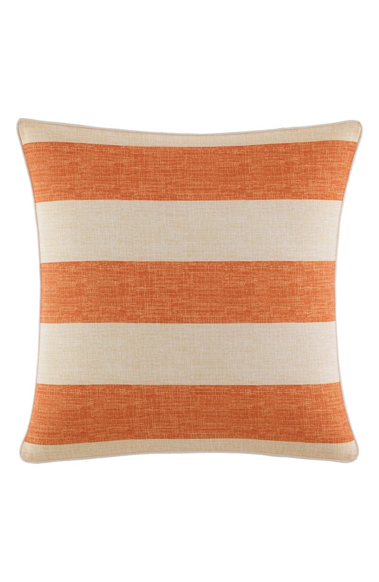 Tommy Bahama Palmiers Square Accent Pillow, Main, color, Dark Orange