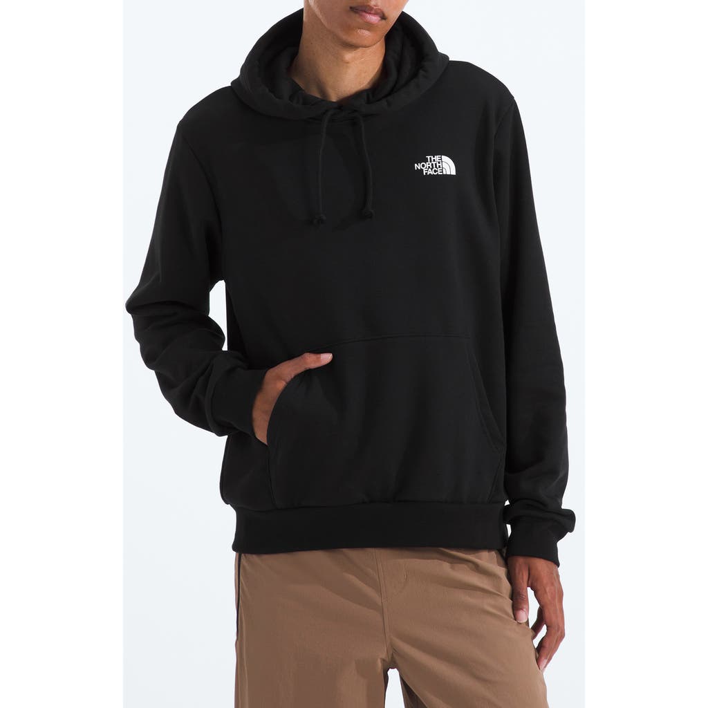 The North Face Hoodie With Adjustable Drawstring And Kangaroo Pocket In Black