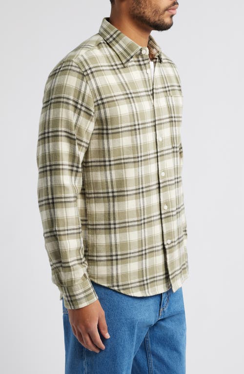Nn07 Arne Flannel Button-up Shirt