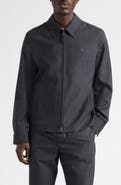 Burberry Bloomsbury Pinstripe Wool Jacket