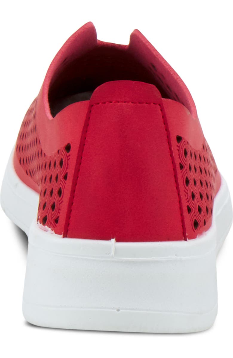 Flexus by Spring Step Centrics Slip-On Sneaker, Alternate, color, Red Nubuck Leather