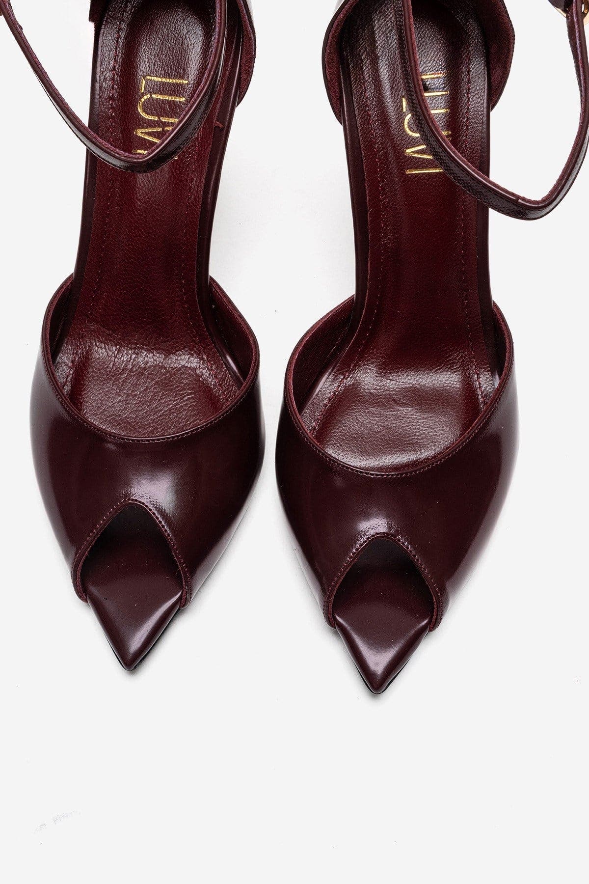 Dona Stiletto Pump, Alternate, color, Burgundy