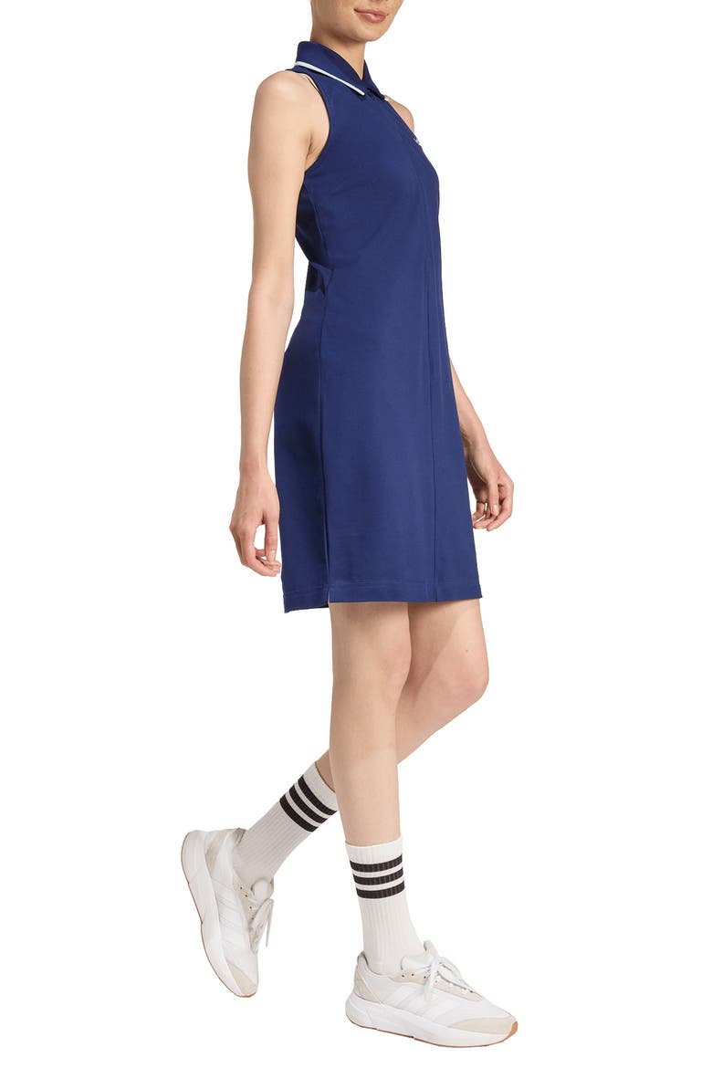 Seasonal Essentials Colorpop Dress, Main, color, DARK BLUE/ WHITE/