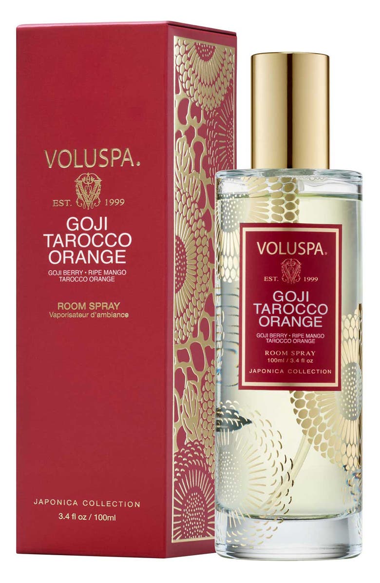 Voluspa Goji Tarocco Orange Room Spray, Alternate, color, Goji Tarocco Orange
