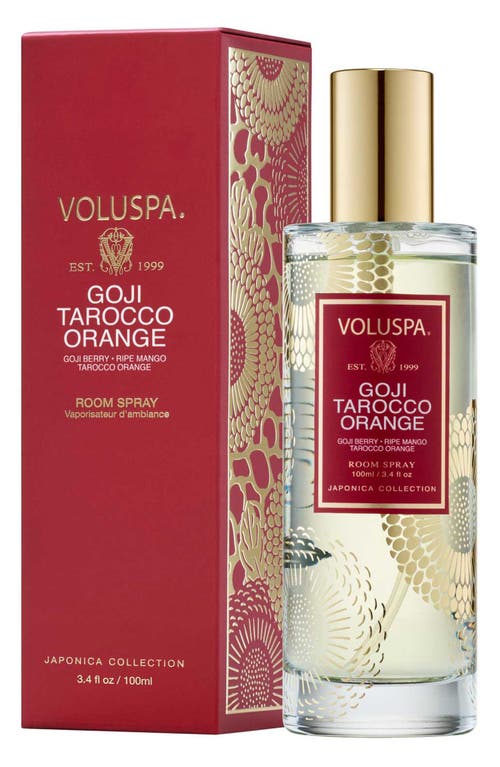 Voluspa Goji Tarocco Orange Room Spray In Goji Tarocco Orange