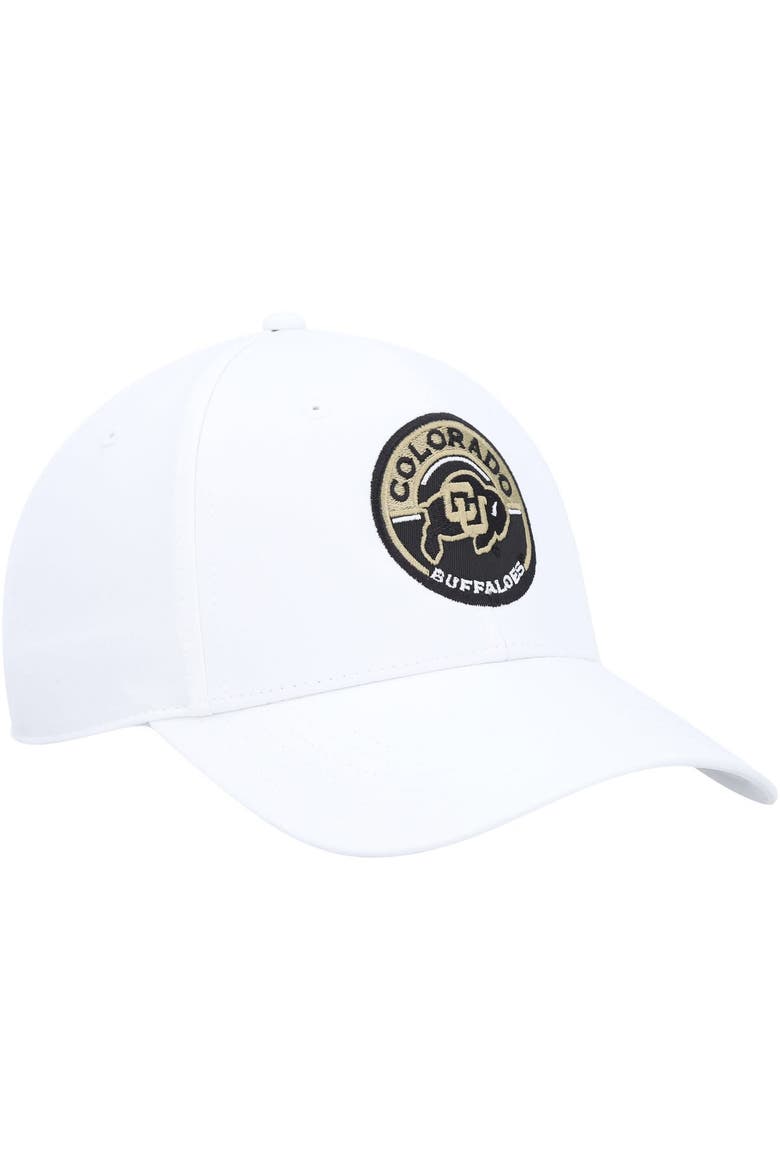 Men's Ahead White Colorado Buffaloes Stratus Adjustable Hat, Alternate, color, White