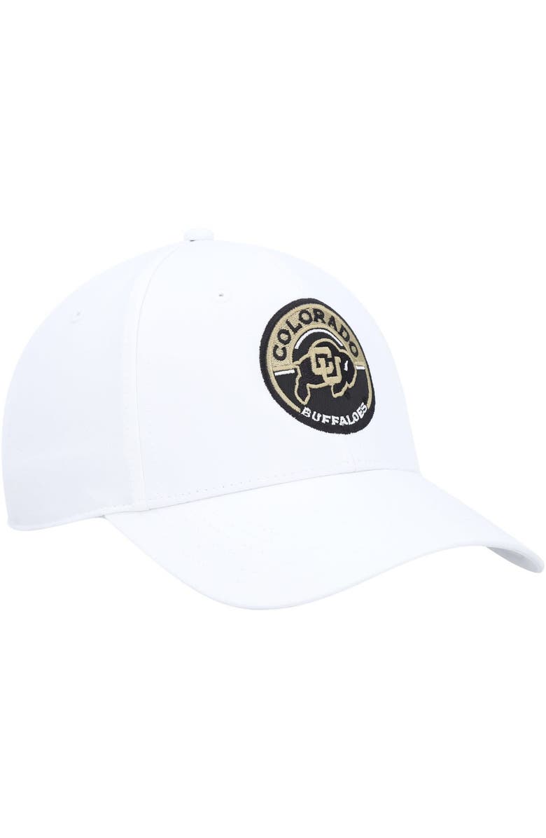 AHEAD Men's Ahead White Colorado Buffaloes Stratus Adjustable Hat, Alternate, color, White