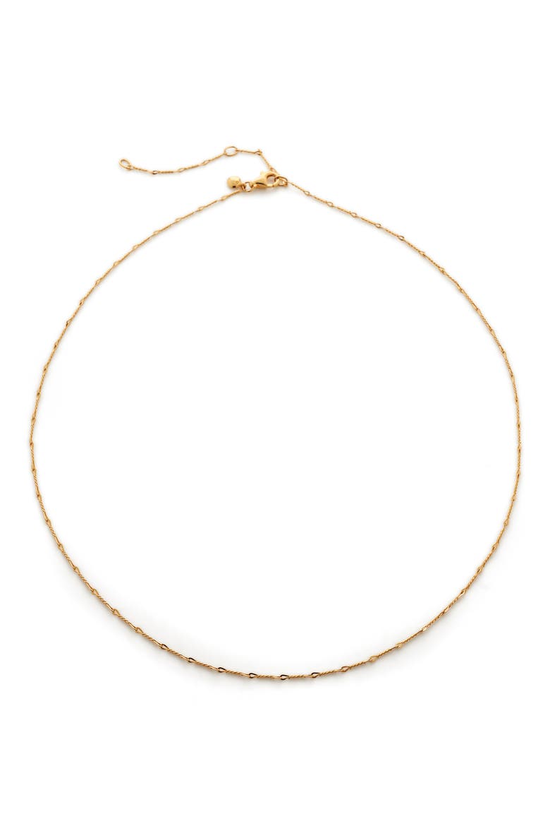 Fine Twist Choker, Main, color, GP