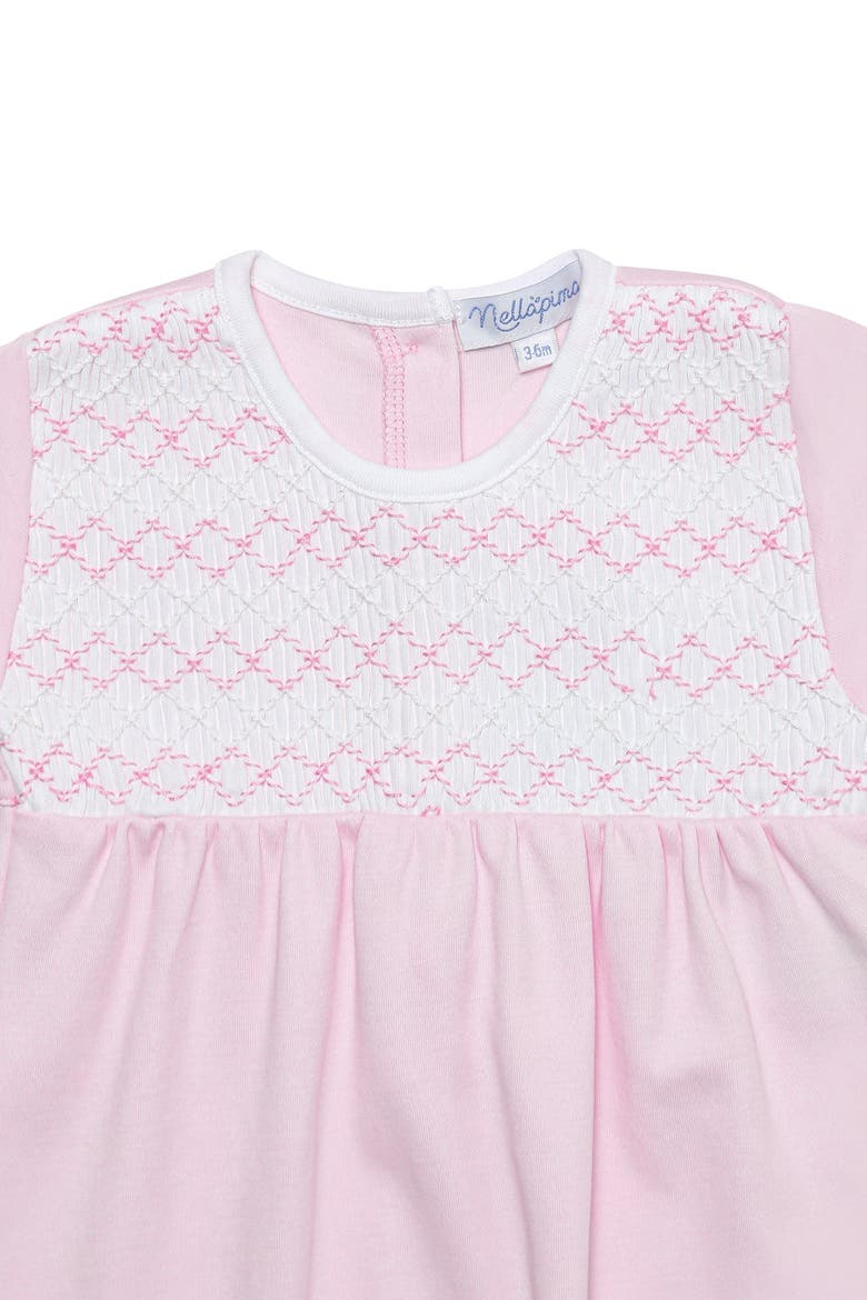 Signature Smocked Girls Gown - Baby, Alternate, color, White