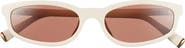 Miu Miu 54mm Oval Sunglasses