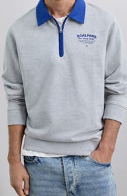 Scalpers Contrastpolo Sweater