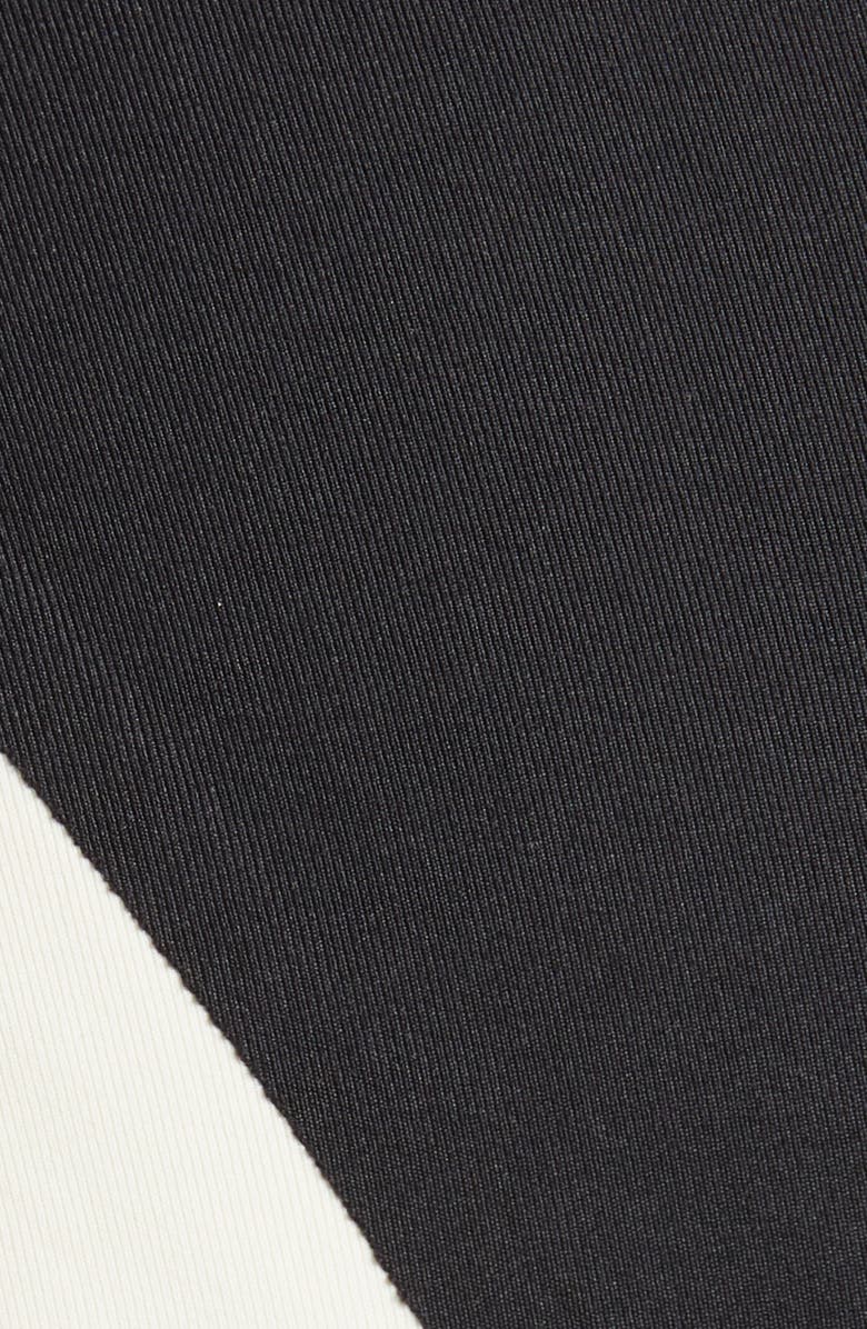 LSPACE Billie Contrast Trim Bikini Bottoms, Alternate, color, Black/ Cream