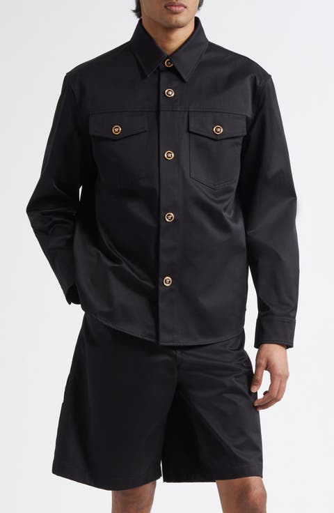 Cotton Gabardine Overshirt