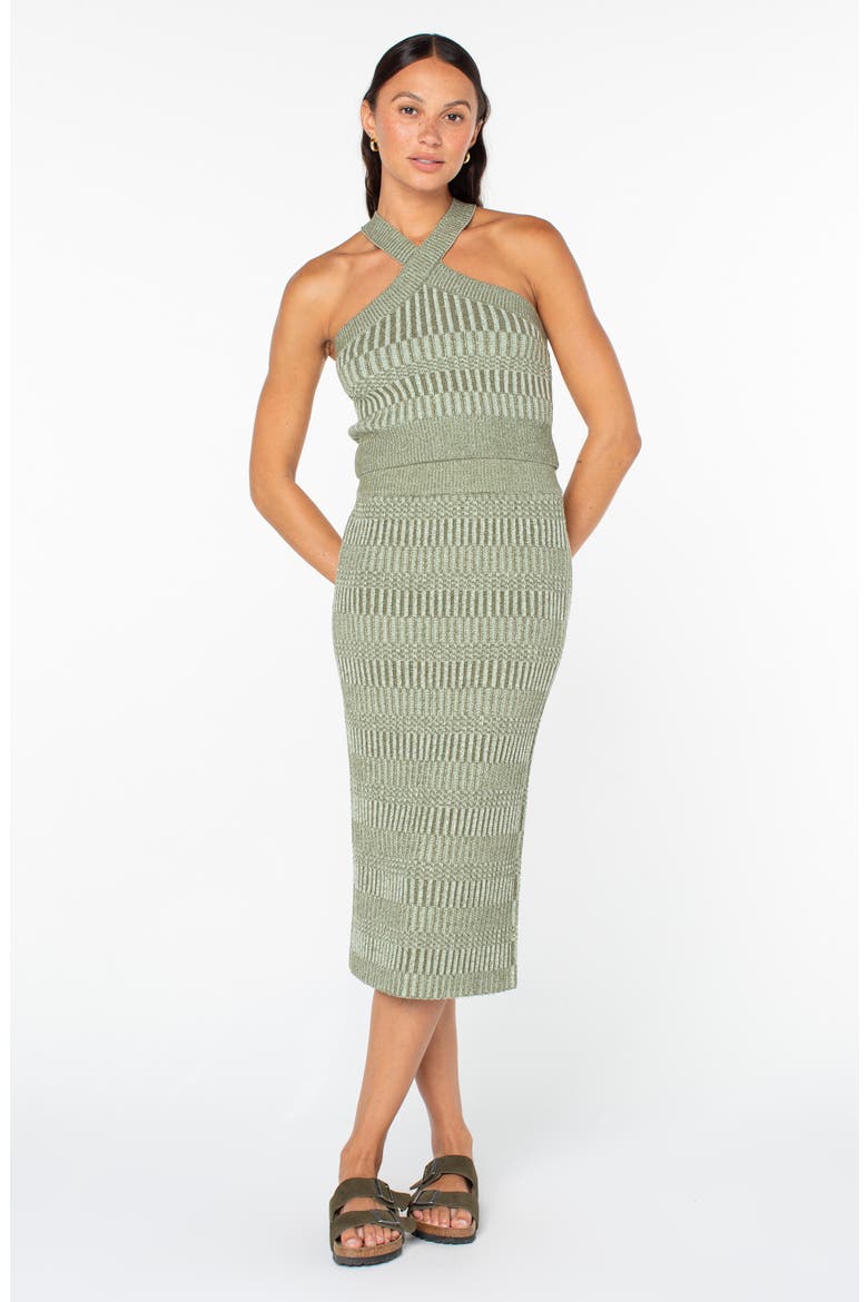 Gemma Midi Pencil Sweater Skirt, Alternate, color, CAMEO GREEN