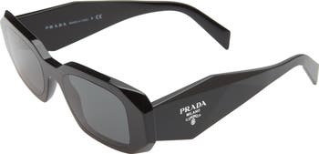 Runway 49mm Rectangular Sunglasses