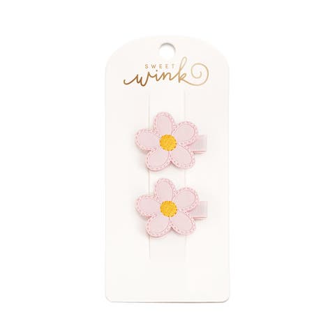 Daisy Flower Clip Set (Toddler, Little Kid & Big Kid)