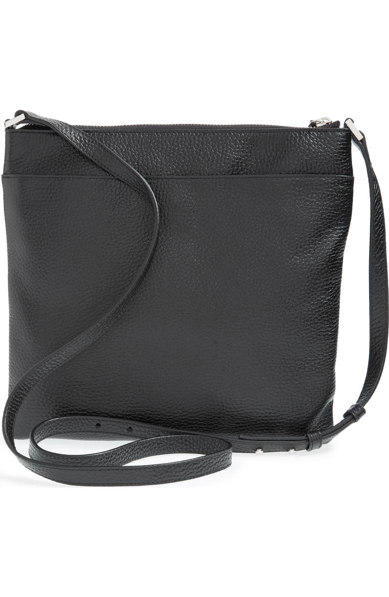 Halogen<sup>®</sup> Tasseled Leather Crossbody Bag, Alternate, color,