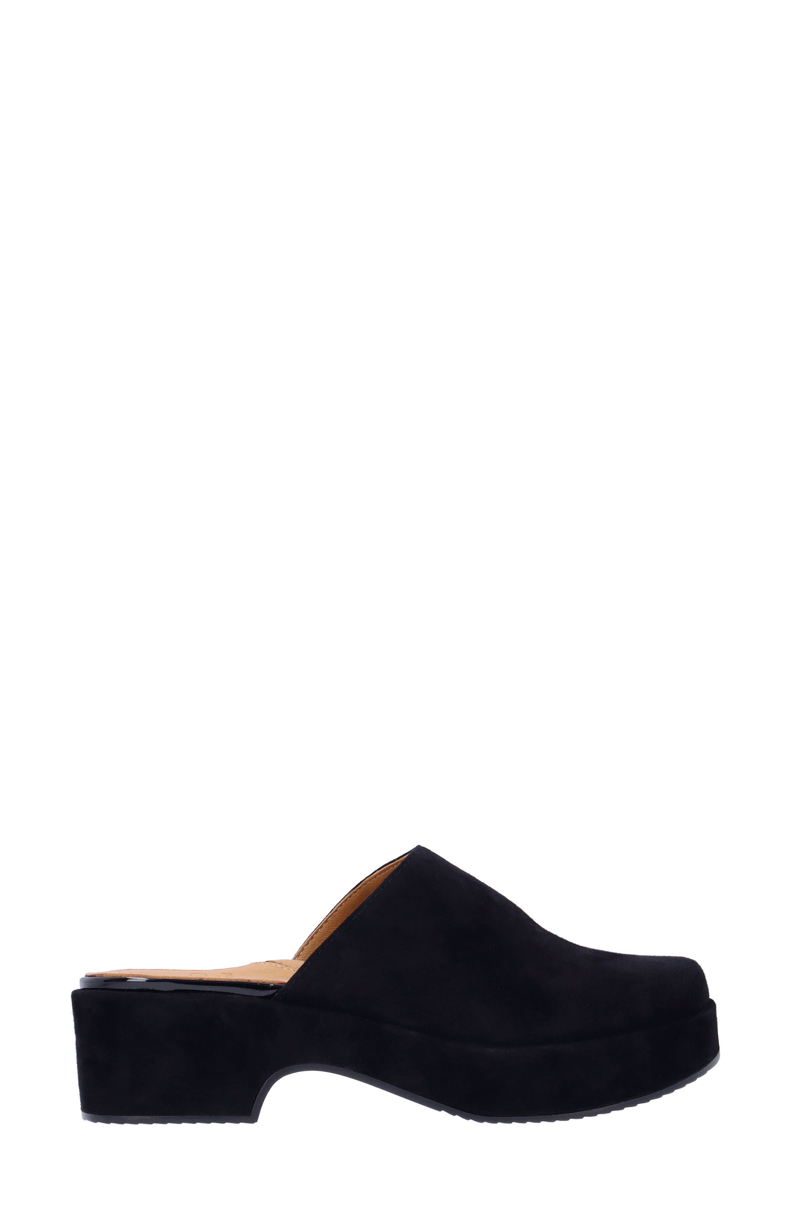 L'Amour des Pieds Galana Platform Mule, Alternate, color, Black