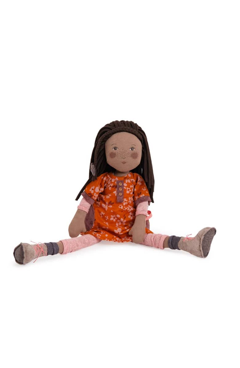 Moulin Roty Camelia The Rosalies, Doll, Main, color, Brown