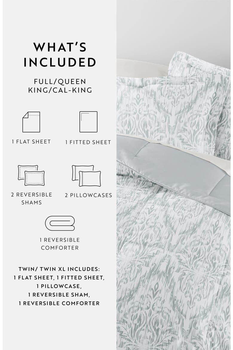 7-Piece Assorted Comforter Set, Alternate, color, LIGHT BLUE