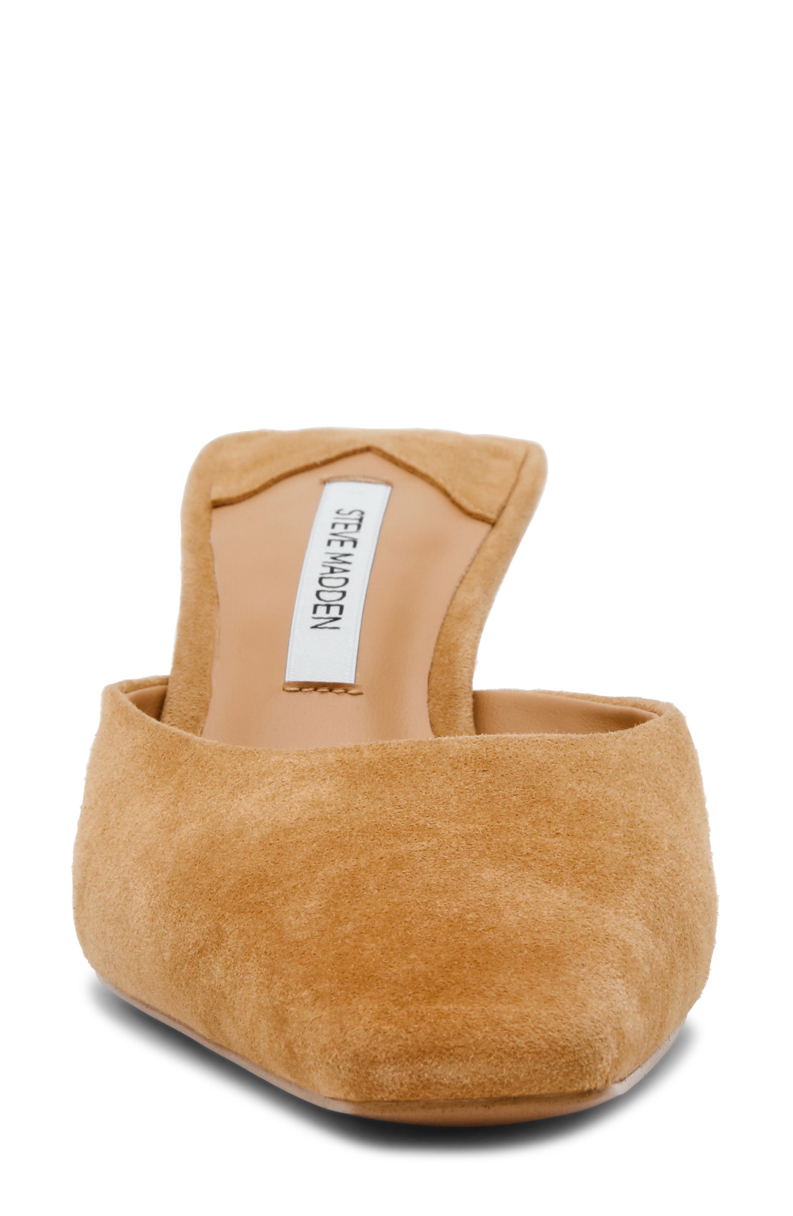 Alyse Mule, Alternate, color, TAN SUEDE