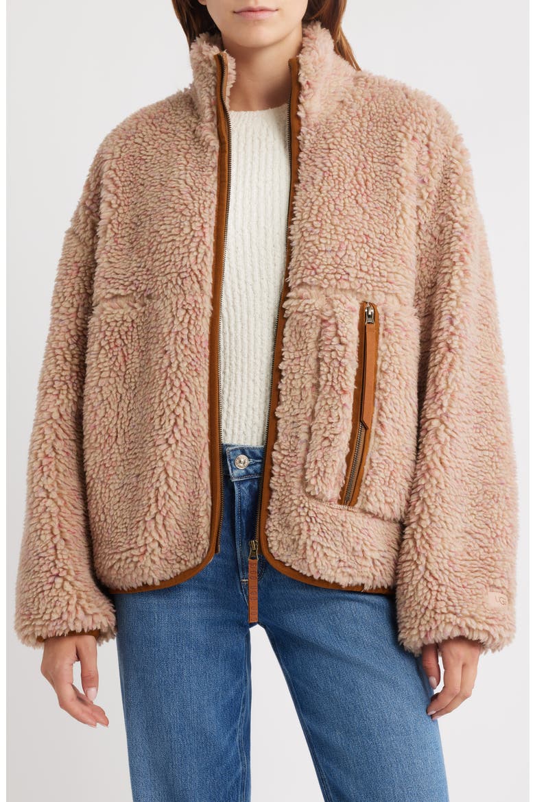 Marlene Confetti Jacket, Alternate, color, WHITE PEPPER