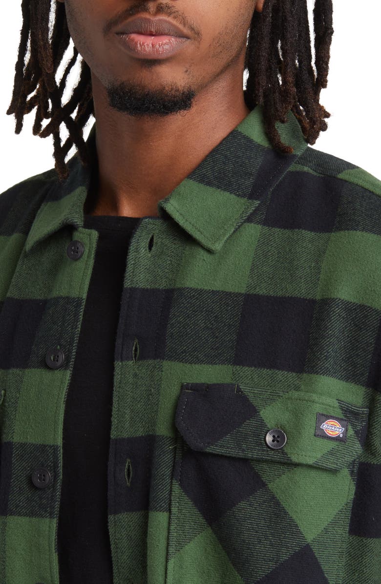 Dickies Sacramento Plaid Shirt Jacket, Alternate, color,