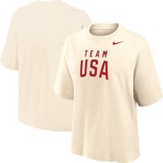 Nike Women's Nike Cream Team USA Boxy T-Shirt